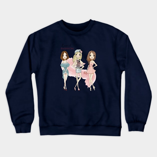 Casual Fashion Crewneck Sweatshirt by EveFarb